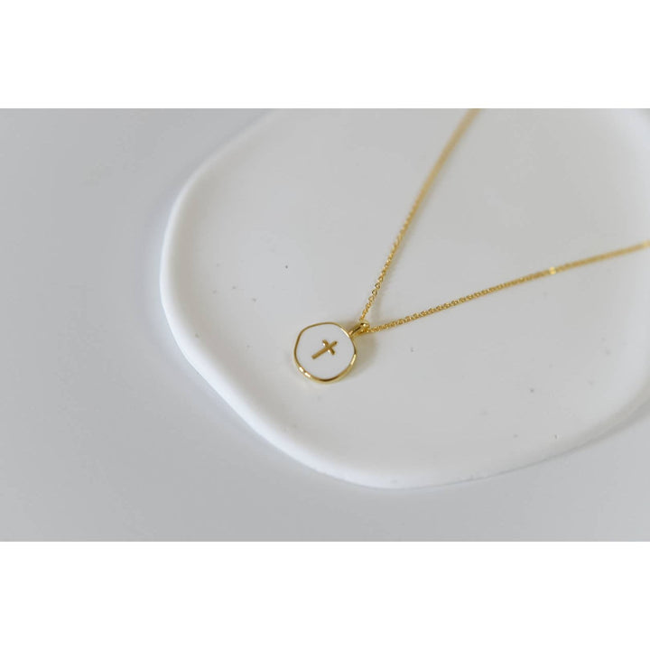 Lennon Cross Necklace