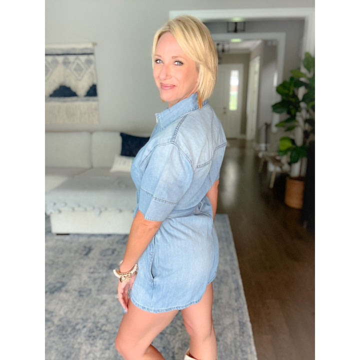 Nashville Tie Front Romper
