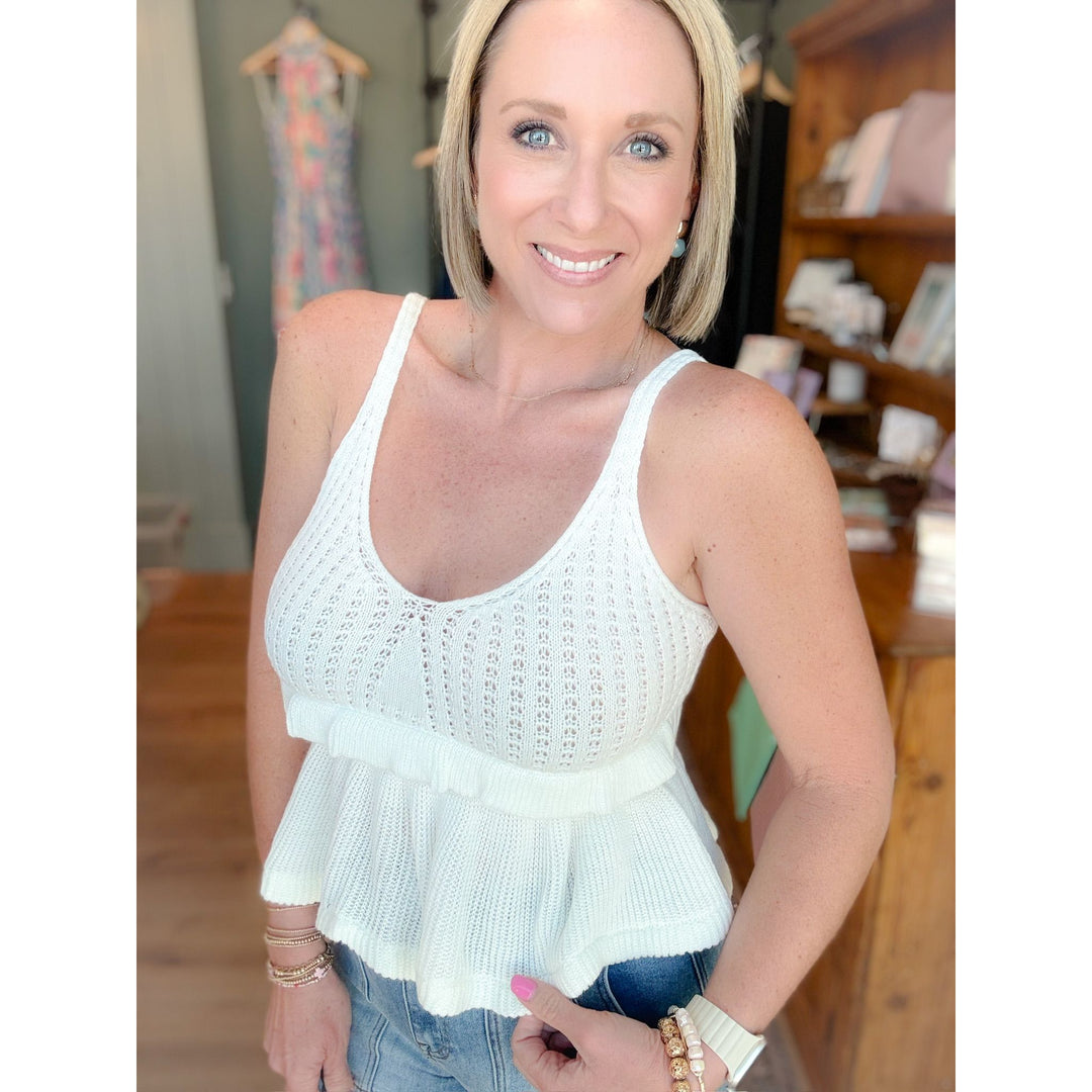 Mae Ruffle Tank