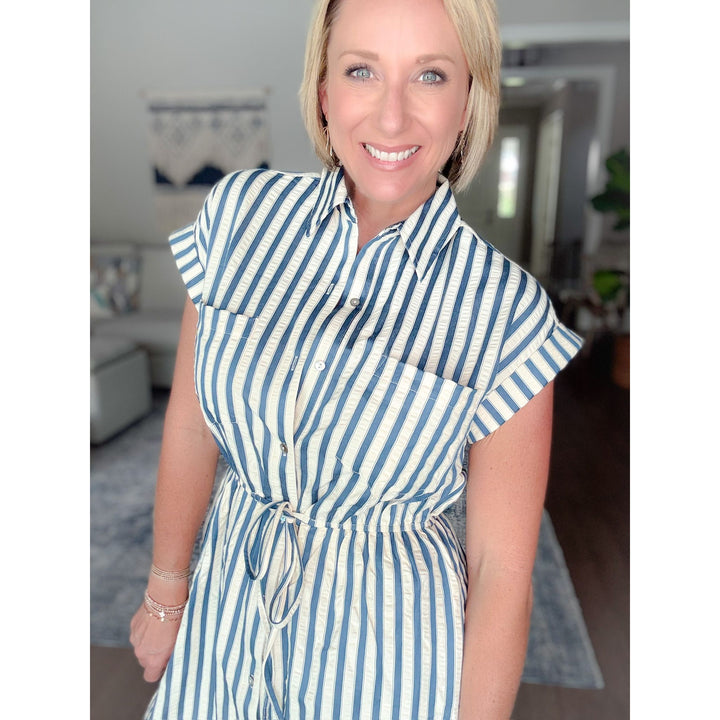 Briar Stripe Mini Dress