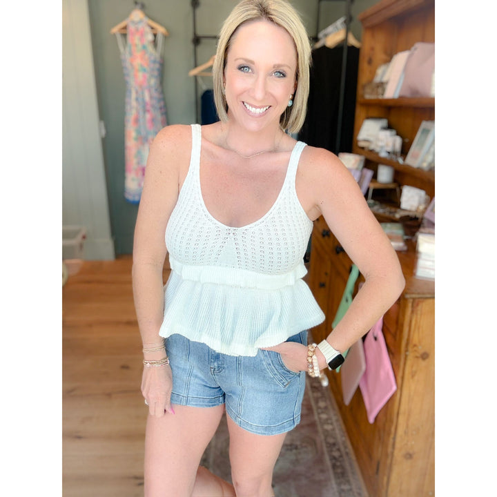 Mae Ruffle Tank