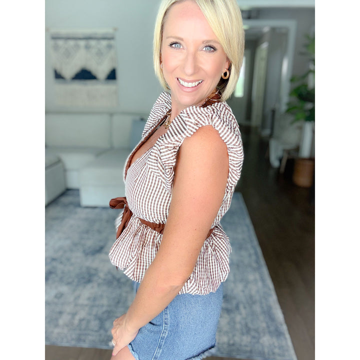 Prescott Gingham Top
