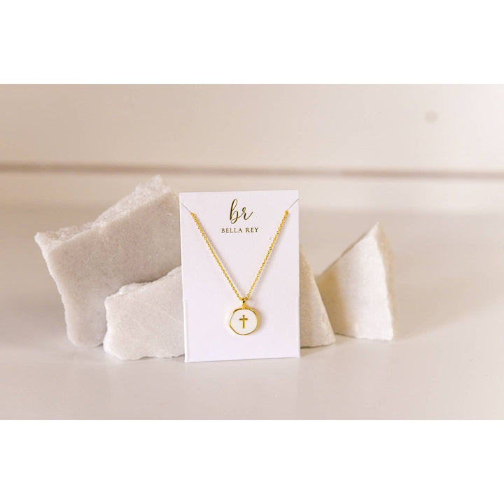 Lennon Cross Necklace