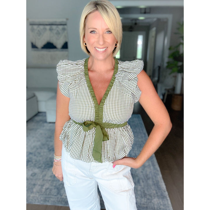 Prescott Gingham Top