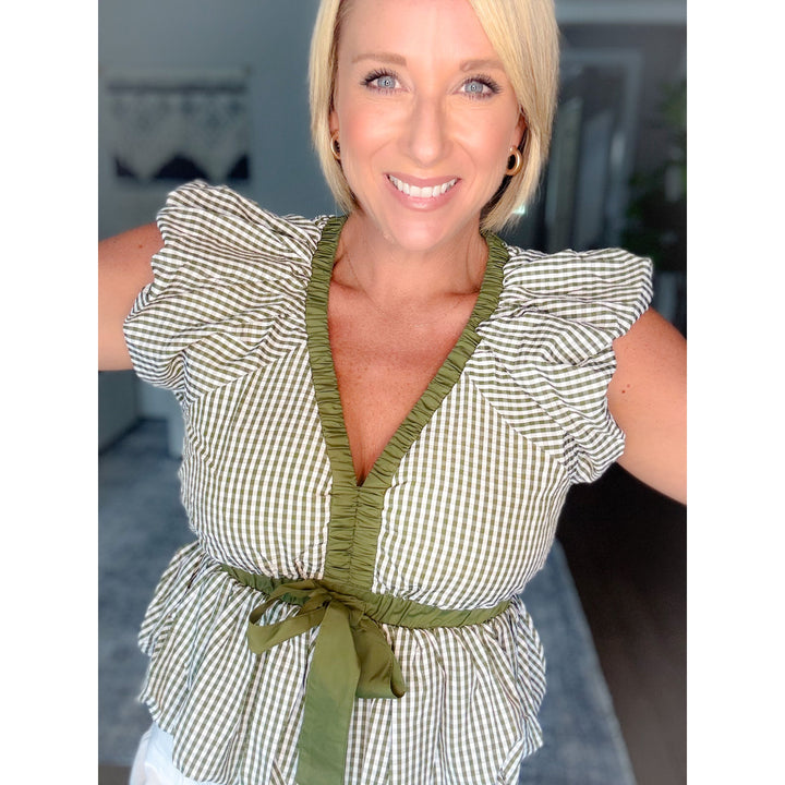 Prescott Gingham Top