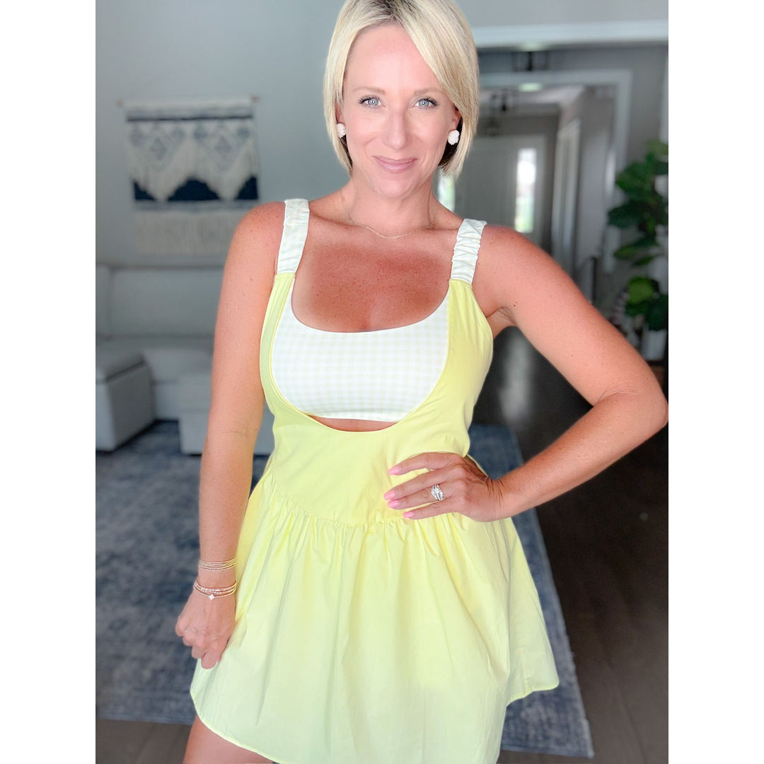 Sweet Like Summer Dress w/ built in romper