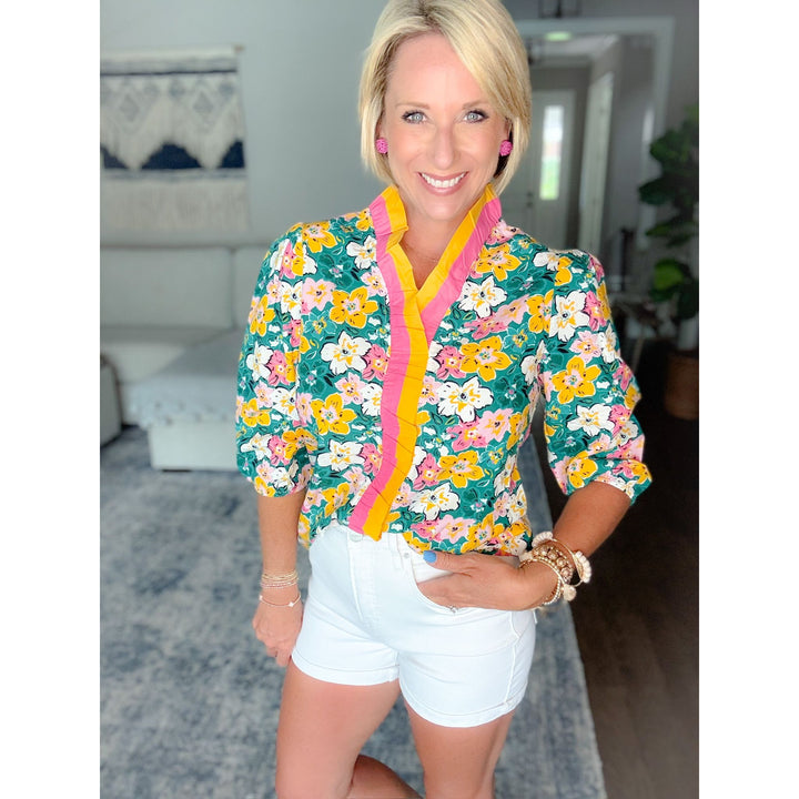 Meet Me In Maui Blouse