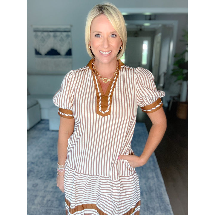Wellington Ruffle Hem Dress