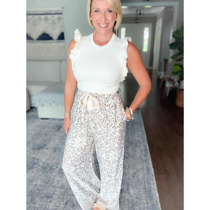 Coastal Mosaic Pants