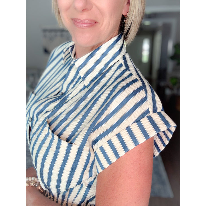 Briar Stripe Mini Dress