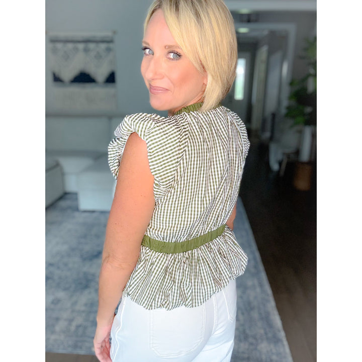 Prescott Gingham Top
