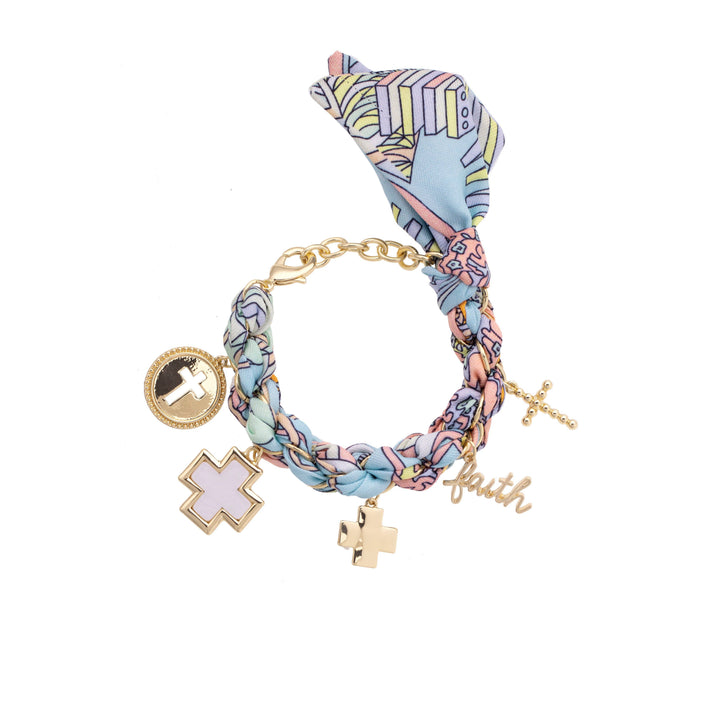 Louisa Scarf Charm Bracelet