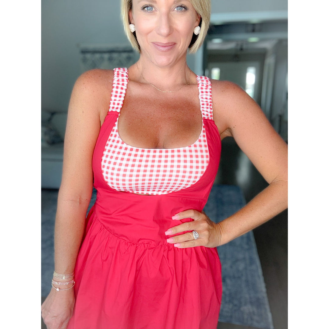 Sweet Like Summer Dress w/ built in romper