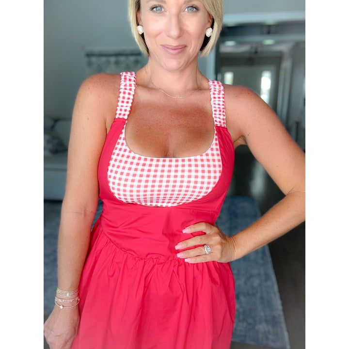 Sweet Like Summer Dress w/ built in romper