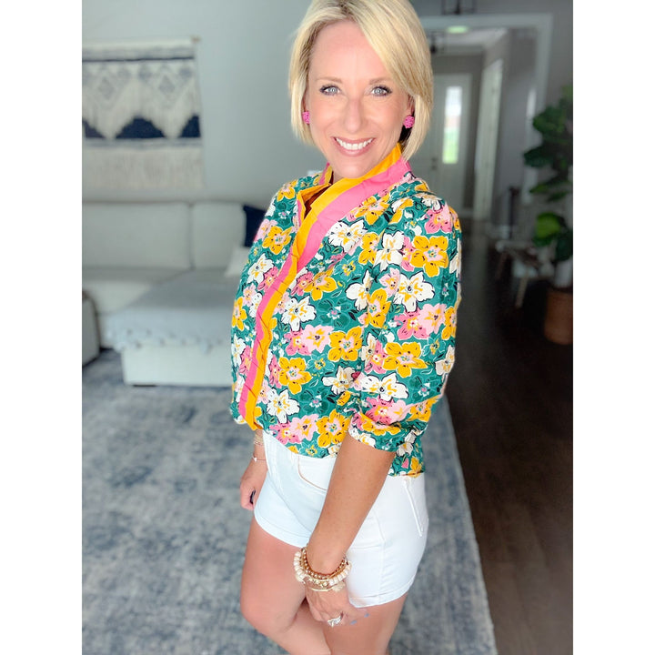 Meet Me In Maui Blouse