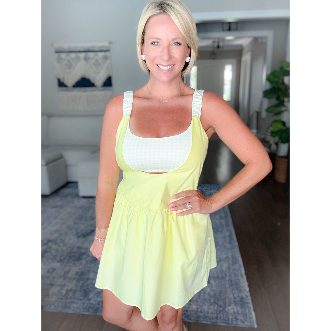 Sweet Like Summer Dress w/ built in romper