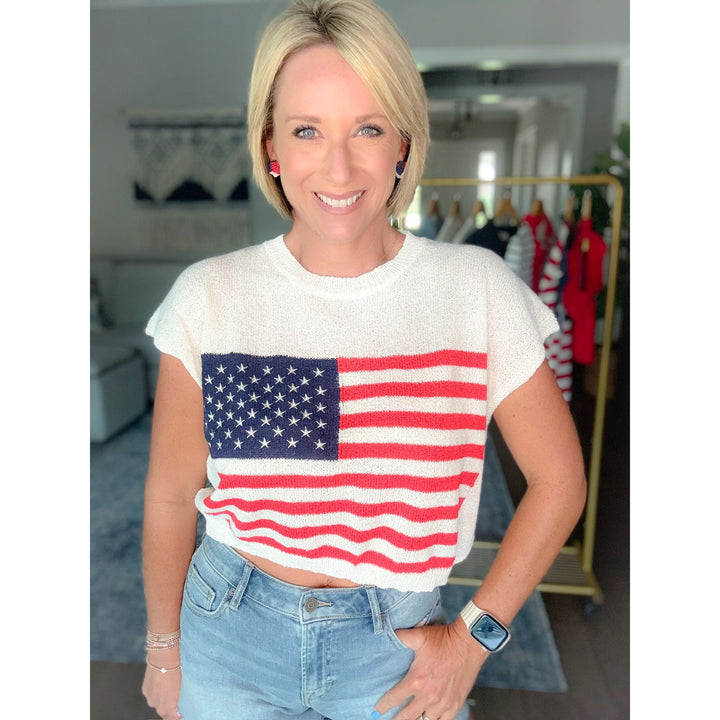 Born Free Crop Sweater