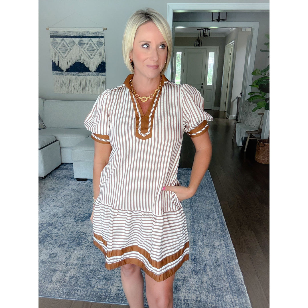 Wellington Ruffle Hem Dress
