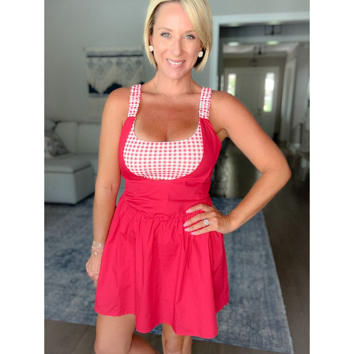 Sweet Like Summer Dress w/ built in romper