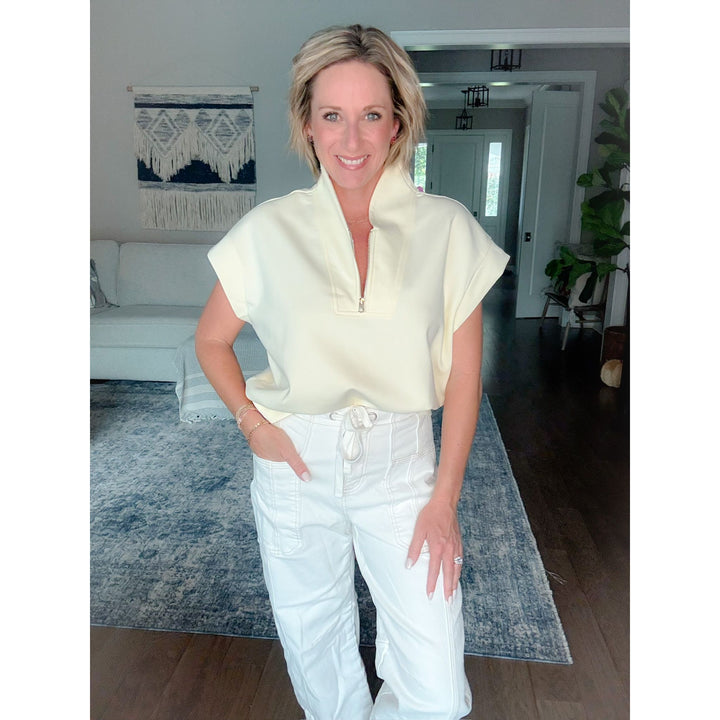 Pixie Half Zip Pullover