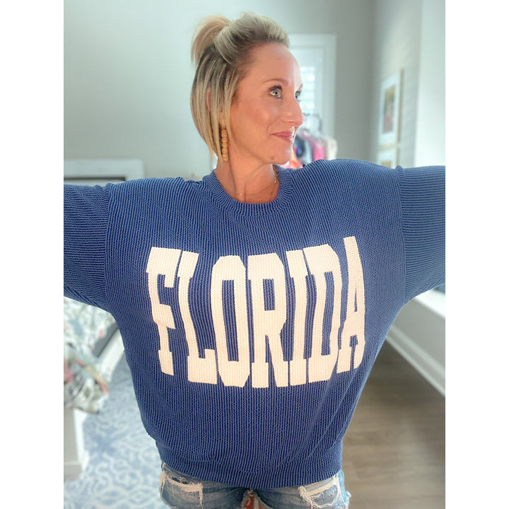 Florida Oversized Graphic Sweatshirt