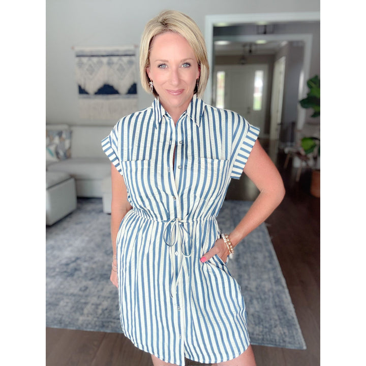 Briar Stripe Mini Dress