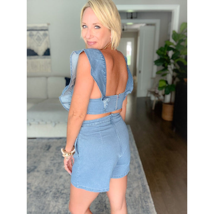 Denim Dreams Romper