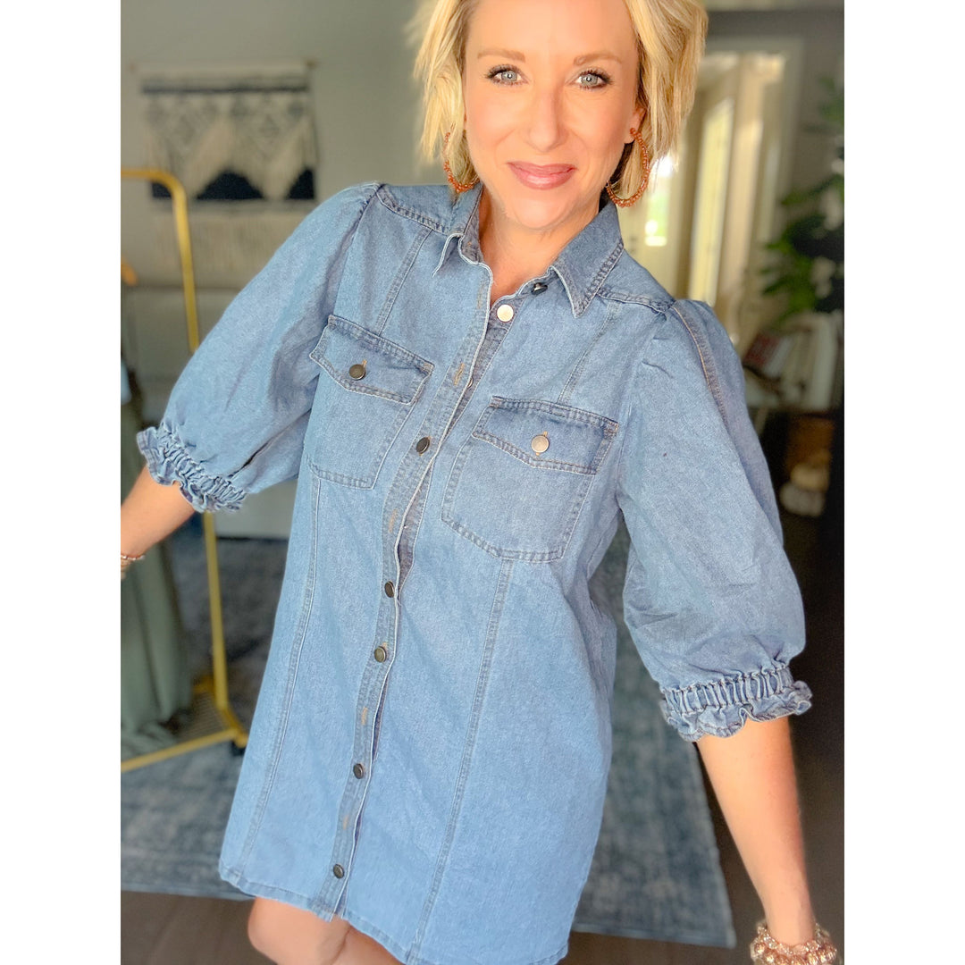 Blue Ridge Denim Dress