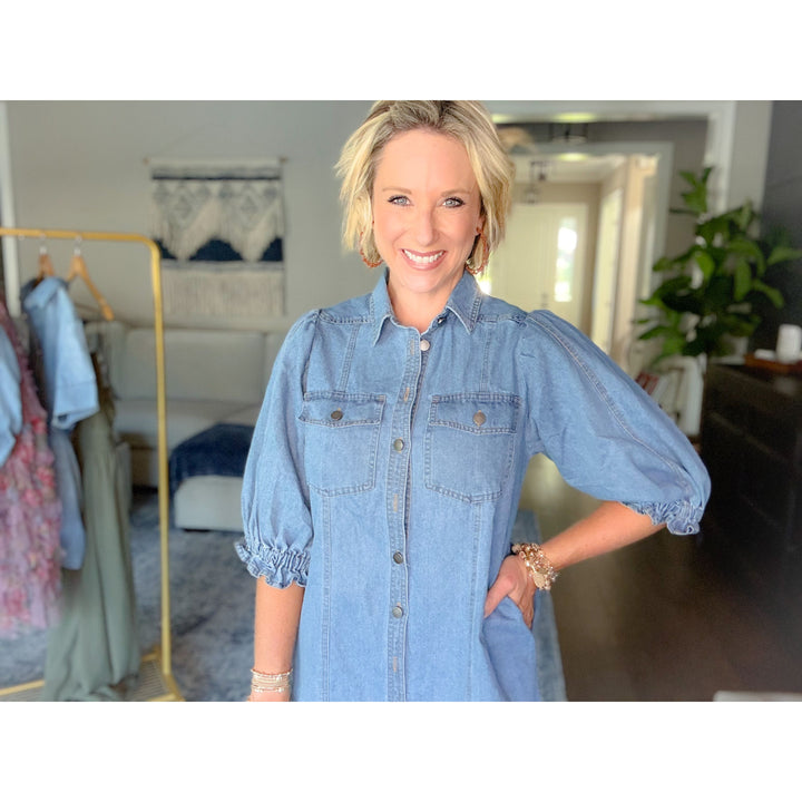 Blue Ridge Denim Dress