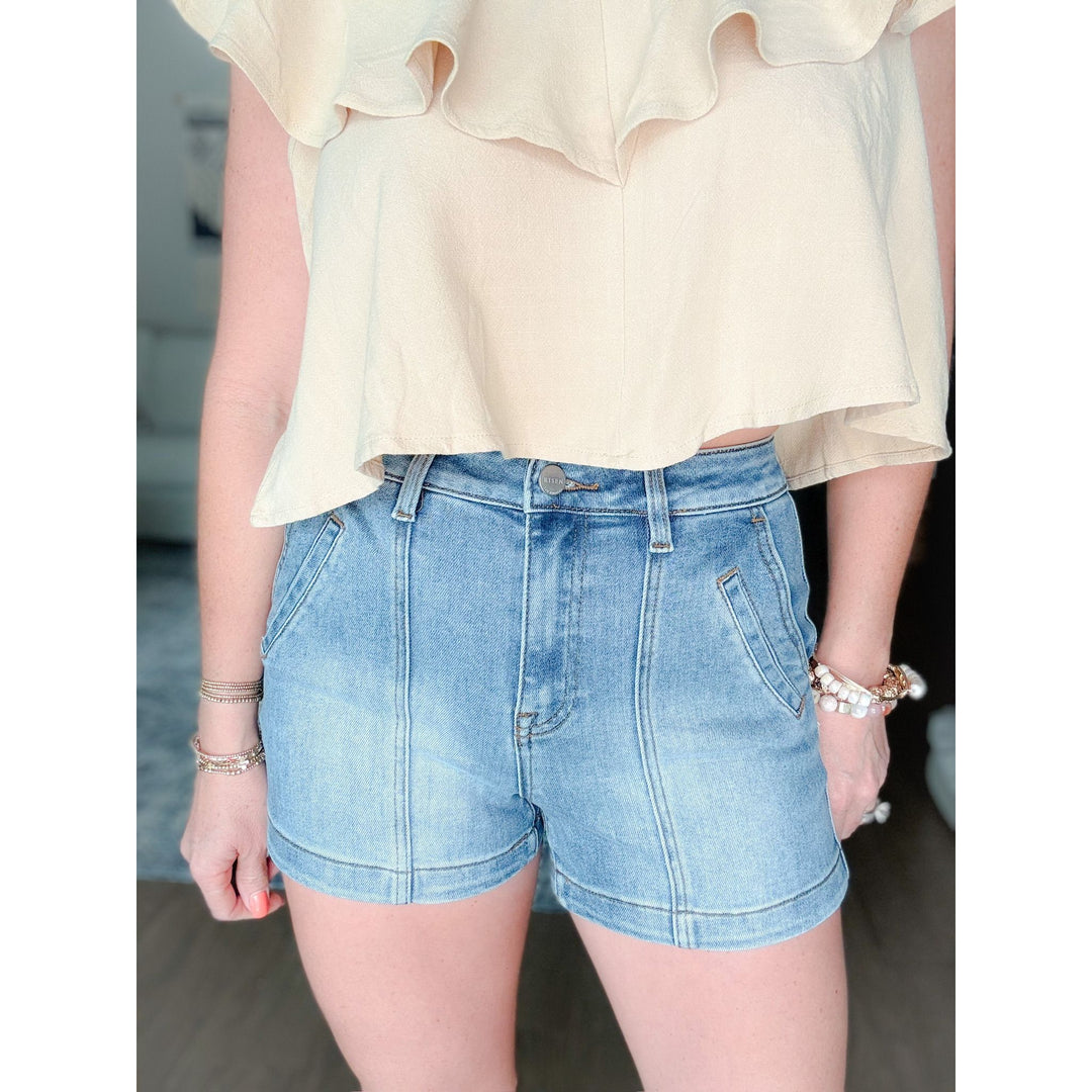 Risen Front Seam Shorts
