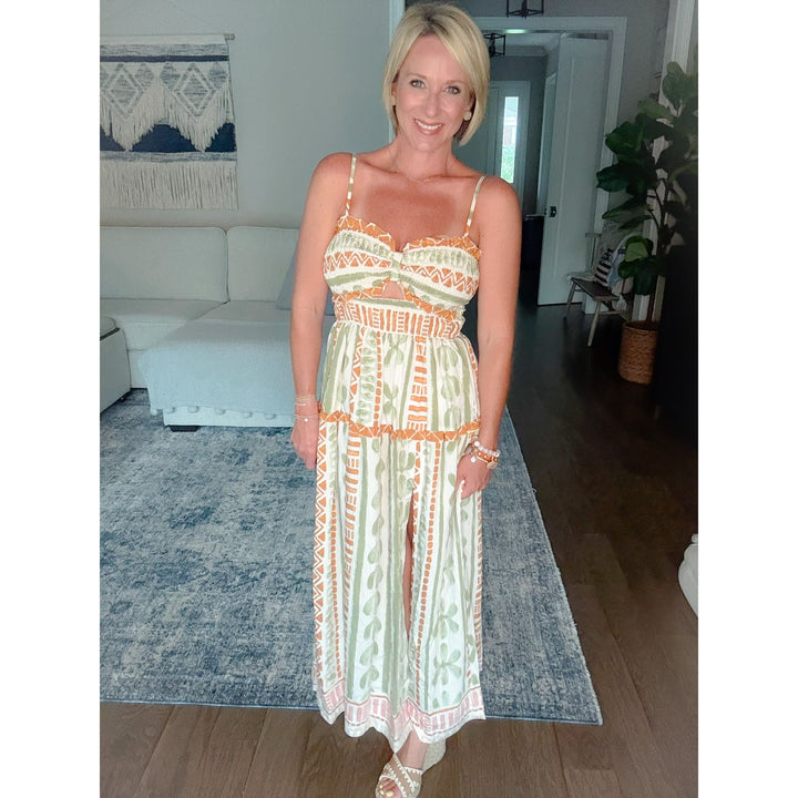 Bimini Cutout Maxi Dress