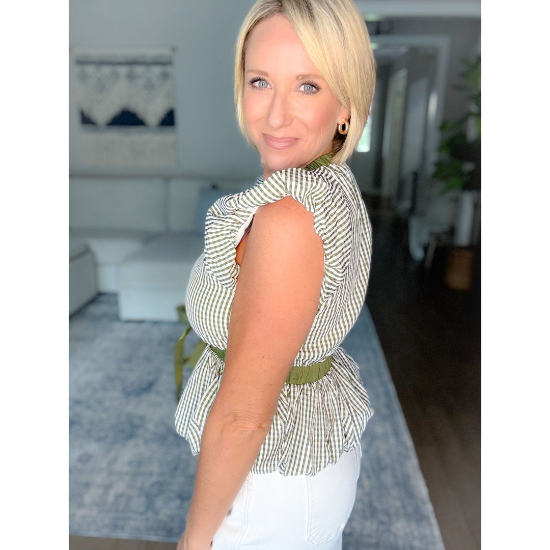 Prescott Gingham Top
