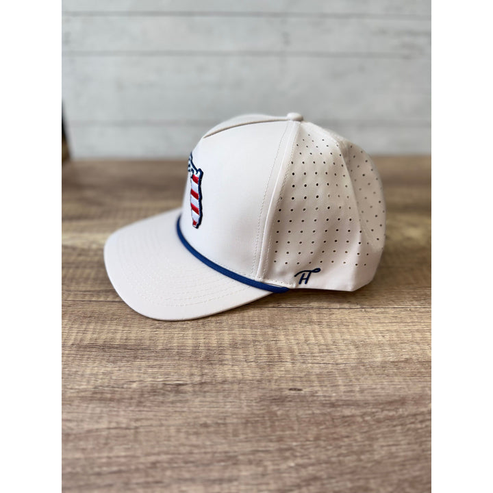 American Flag Florida Hat