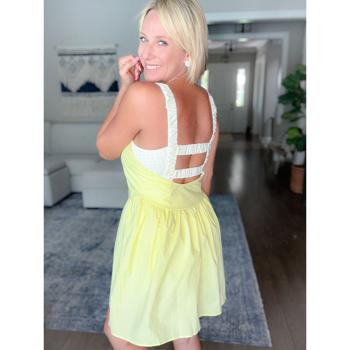 Sweet Like Summer Dress w/ built in romper