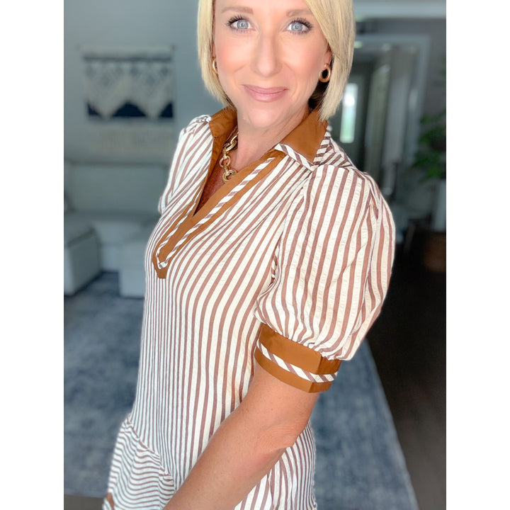 Wellington Ruffle Hem Dress