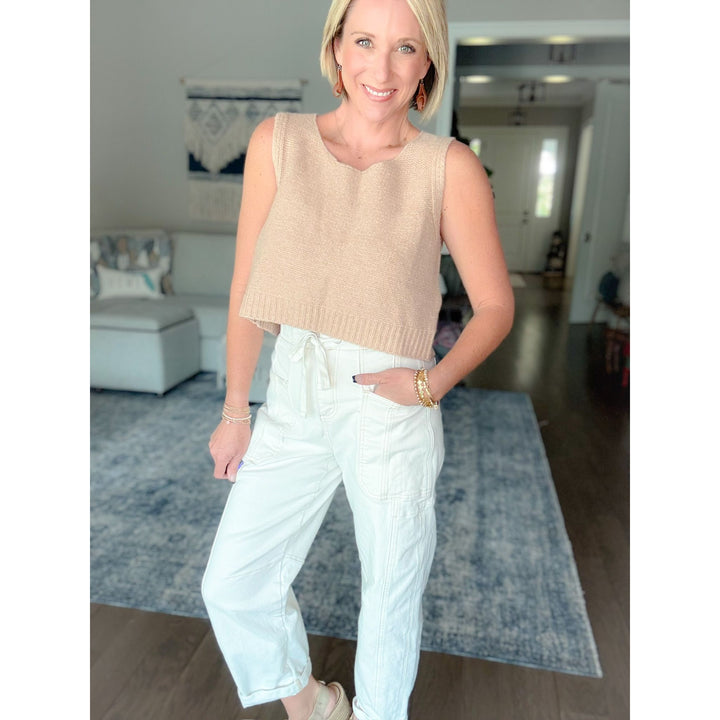 Audrey Tie Back Sweater