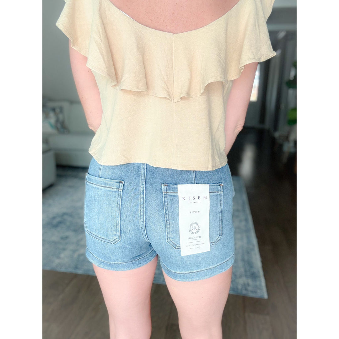Risen Front Seam Shorts
