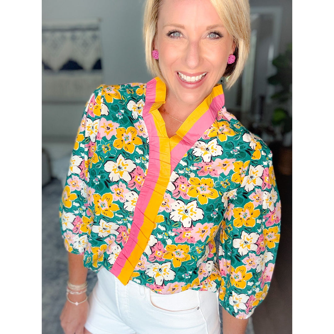 Meet Me In Maui Blouse