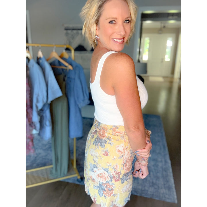 Everyday Sweetheart Ribbed Tank