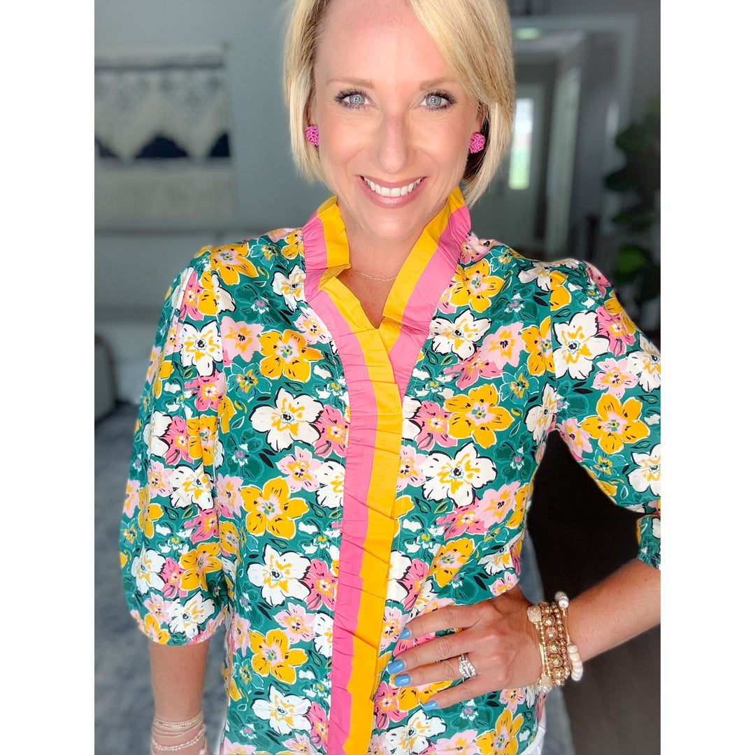 Meet Me In Maui Blouse