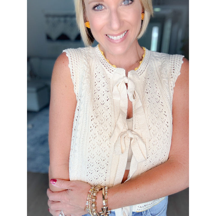 Sunday Social Tie Top