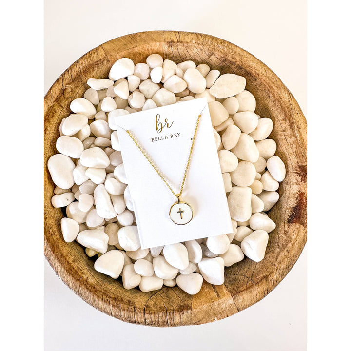 Lennon Cross Necklace