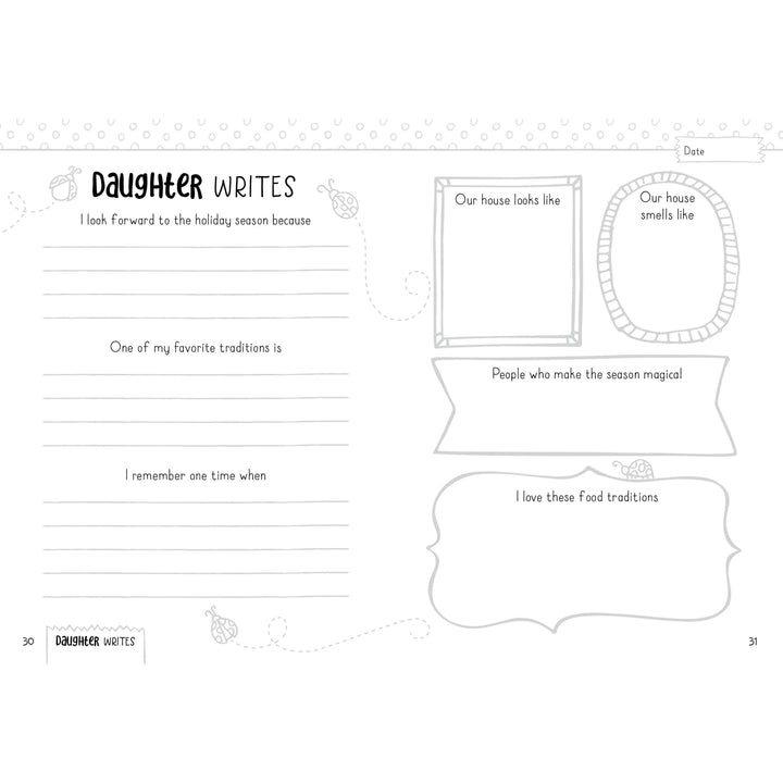 Mother & Daughter Keepsake Journal