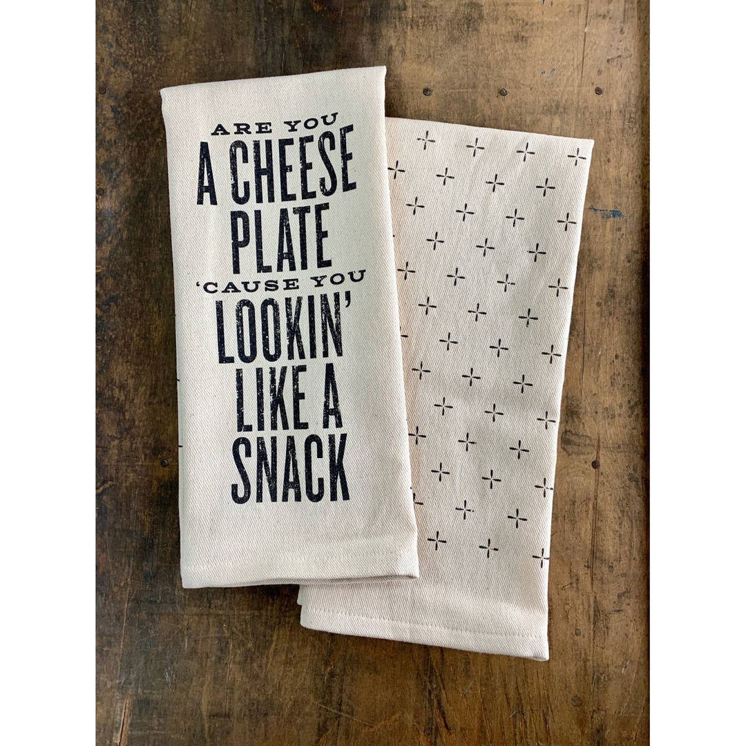 Are You a Cheese Plate Kitchen Towel