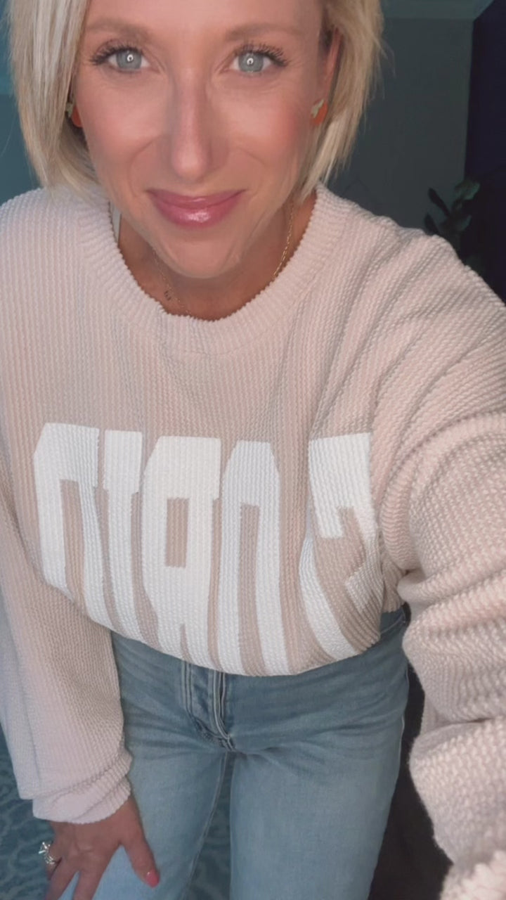 Florida Oversized Graphic Sweatshirt